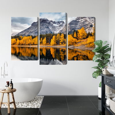 Ljuddämpande tavla - Banff national park in Canada