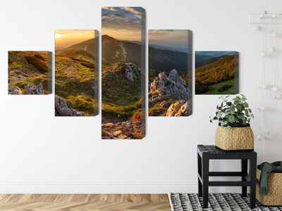 Ljuddämpande tavla - Bread mountain peak