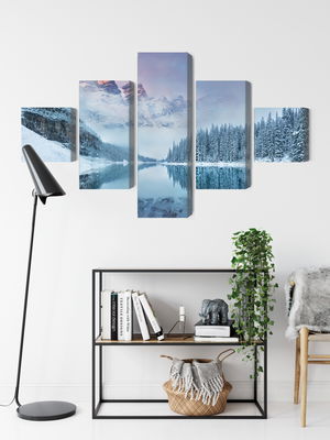 Ljuddämpande tavla - Canadian Moraine Lake on a