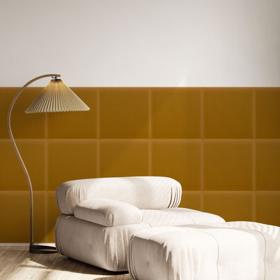 Firkantet lydabsorber - fløjl