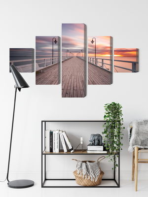 Ljuddämpande tavla - The pier in gdynia orlowo