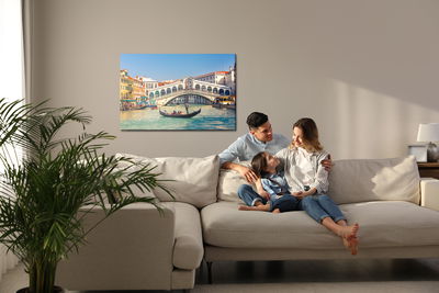 Ljuddämpande tavla - Venetian gondola