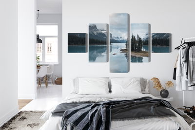 Ljuddämpande tavla - Ghost island in jasper