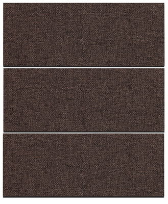 Ljudabsorbent till vägg - Wall 3-parts one liggande