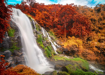 Ljuddämpande tavla - 3d view of the waterfall