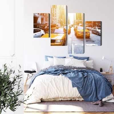 Ljuddämpande tavla - Taxi in the sunshine nyc