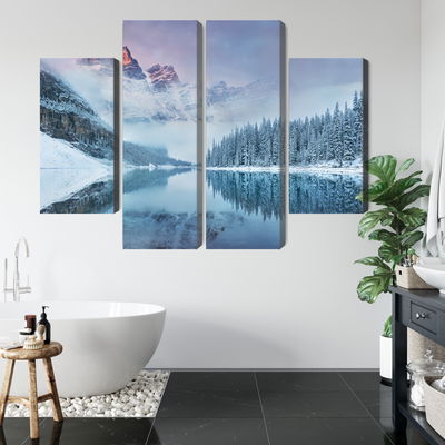 Ljuddämpande tavla - Canadian Moraine Lake on a