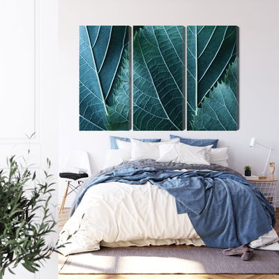 Ljuddämpande tavla - Leaves in a macro scale