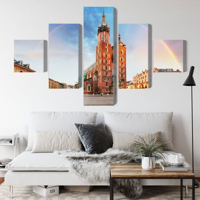Ljuddämpande tavla - St. mary's basilica in Kraków