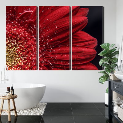 Ljuddämpande tavla - Flower petals on a macro