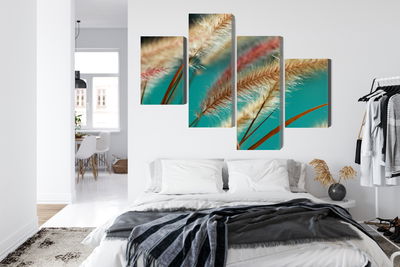 Ljuddämpande tavla - Plants on a macro scale