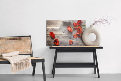 Ljuddämpande tavla - Red poppies