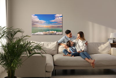 Ljuddämpande tavla - Dead sea and salt