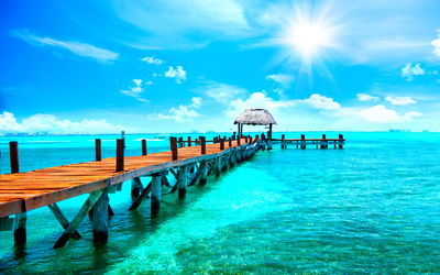 Ljuddämpande tavla - Sunny landscape