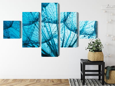 Ljuddämpande tavla - A close-up of a 3d dandelion