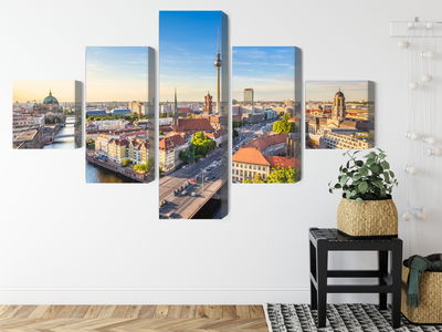 Ljuddämpande tavla - The river spree