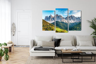 Ljuddämpande tavla - Dolomites mountain range