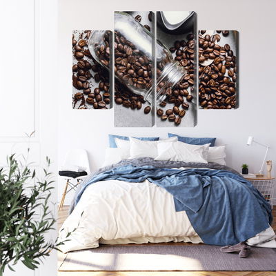 Ljuddämpande tavla - Ingredients for making coffee