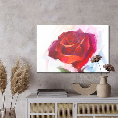 Ljuddämpande tavla - Rose as painted