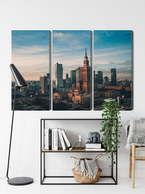 Ljuddämpande tavla - Warsaw and the view