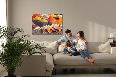 Ljuddämpande tavla - Colorful oriental spices