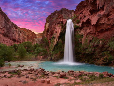 Ljuddämpande tavla - Havasupai waterfalls