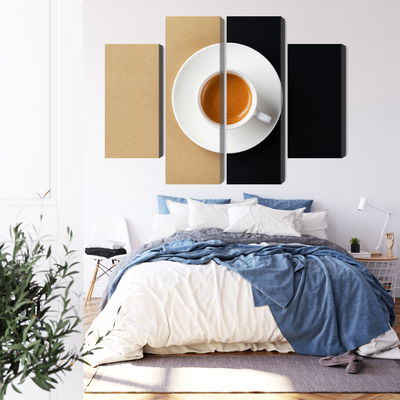 Ljuddämpande tavla - A cup of italian coffee