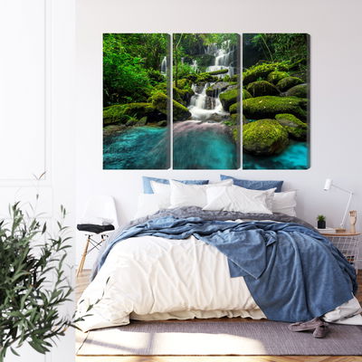 Ljuddämpande tavla - A beautiful waterfall