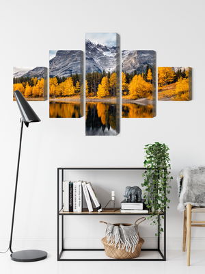 Ljuddämpande tavla - Banff national park in Canada