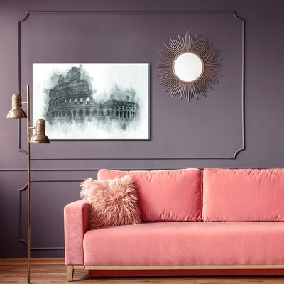 Ljuddämpande tavla - Drawing of the Colosseum