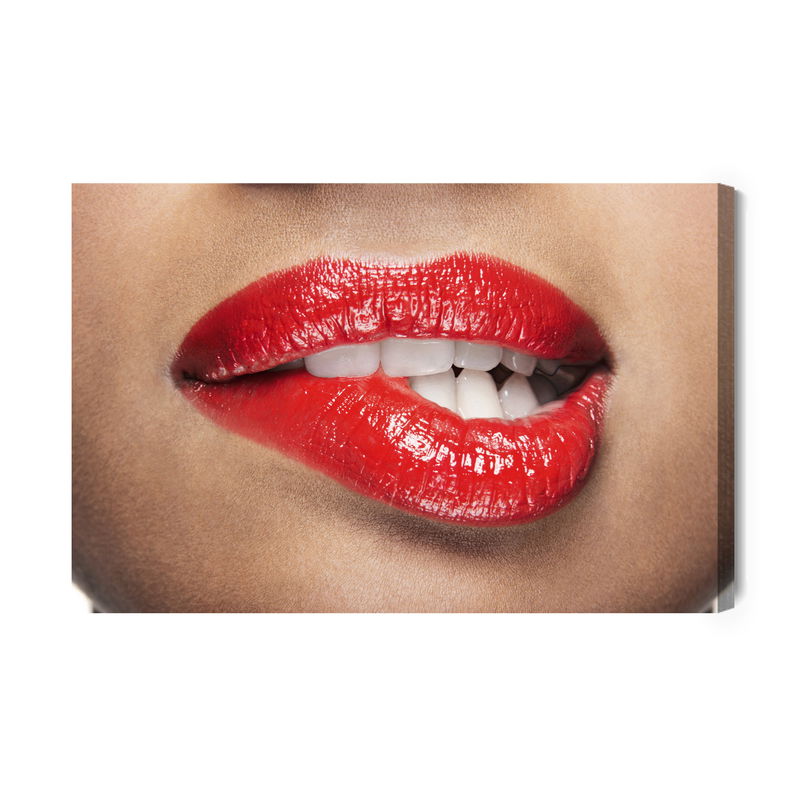 Ljuddämpande tavla - Alluring lips