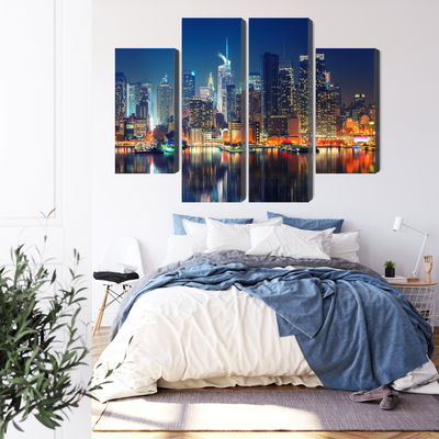 Ljuddämpande tavla - Panoramic view of manhattan