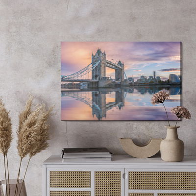 Ljuddämpande tavla - 3d London panorama