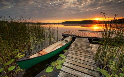 Ljuddämpande tavla - Summer sunrise