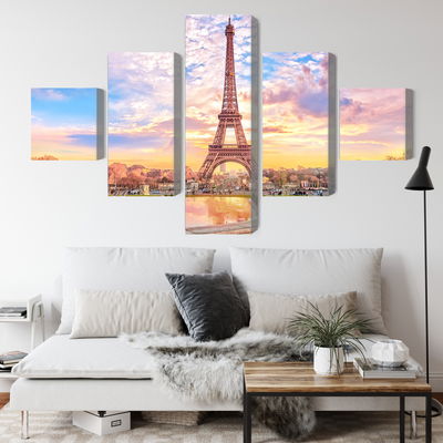 Ljuddämpande tavla - Eiffel tower in Paris