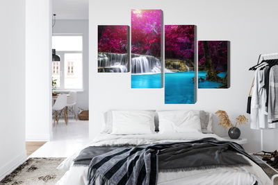 Ljuddämpande tavla - Kanchanaburi waterfall