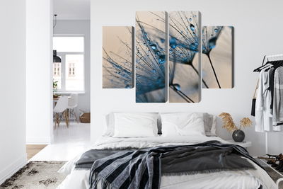 Ljuddämpande tavla - Dandelions with water