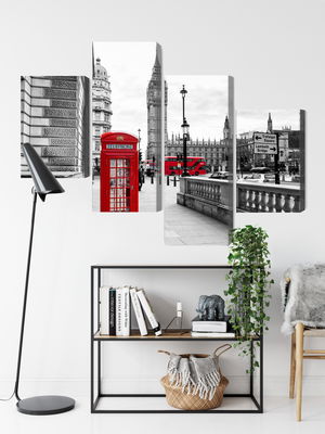 Ljuddämpande tavla - London telephone booth