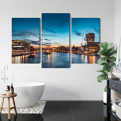 Ljuddämpande tavla - River thames in great britain