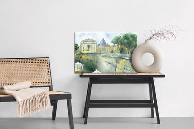 Ljuddämpande tavla - Rome as painted