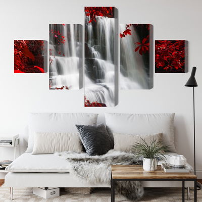 Ljuddämpande tavla - Man daeng waterfall