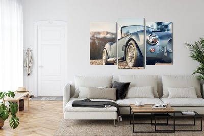Ljuddämpande tavla - Classic retro car