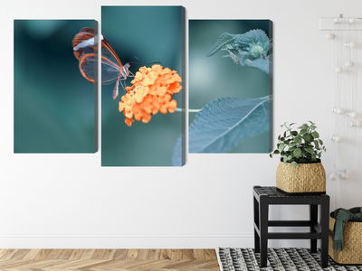 Ljuddämpande tavla - Butterfly in the summer