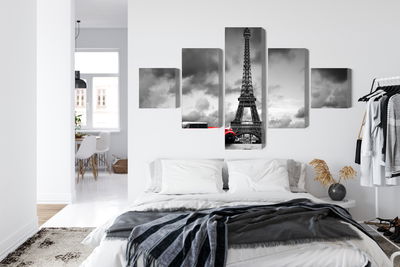 Ljuddämpande tavla - Black and white view