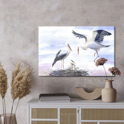 Ljuddämpande tavla - Stroch in aqaurell colours