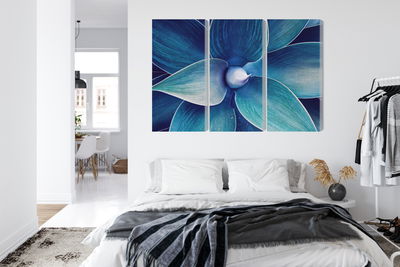 Ljuddämpande tavla - Top view of the plant