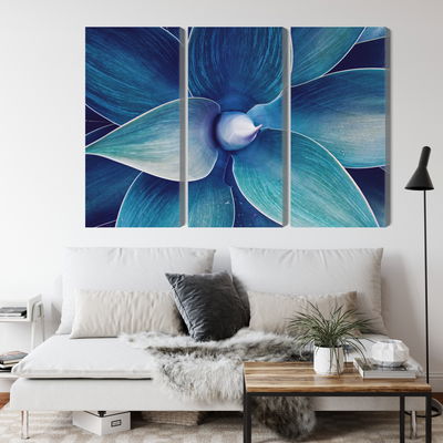 Ljuddämpande tavla - Top view of the plant