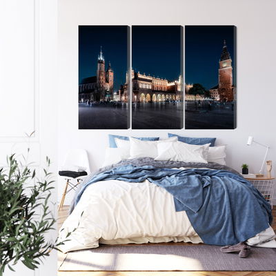 Ljuddämpande tavla - Kraków's cloth hall and st.