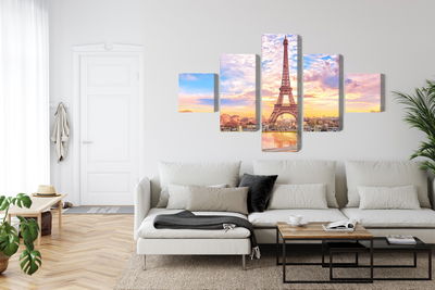 Ljuddämpande tavla - Eiffel tower in Paris