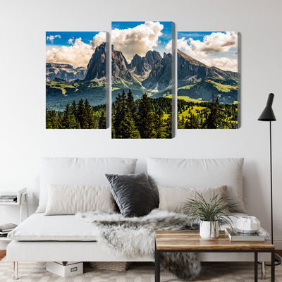 Ljuddämpande tavla - View of the italian